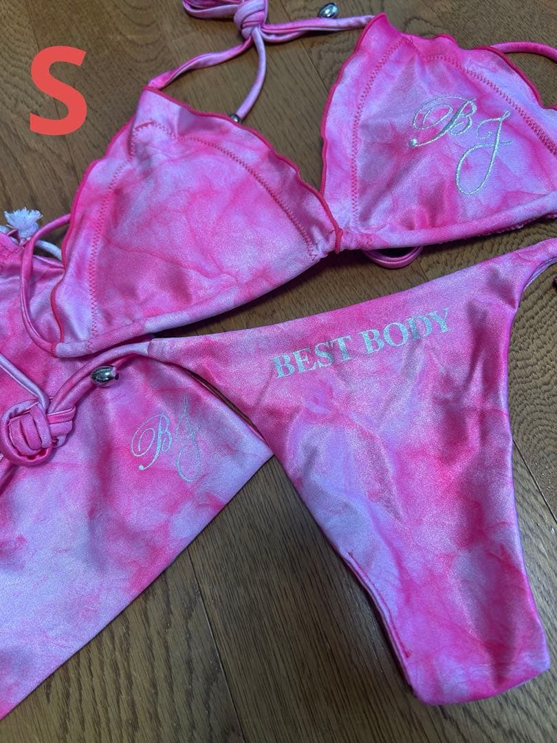 【公式】BEST BODY JAPAN決勝ウエア　マーブルピンク
