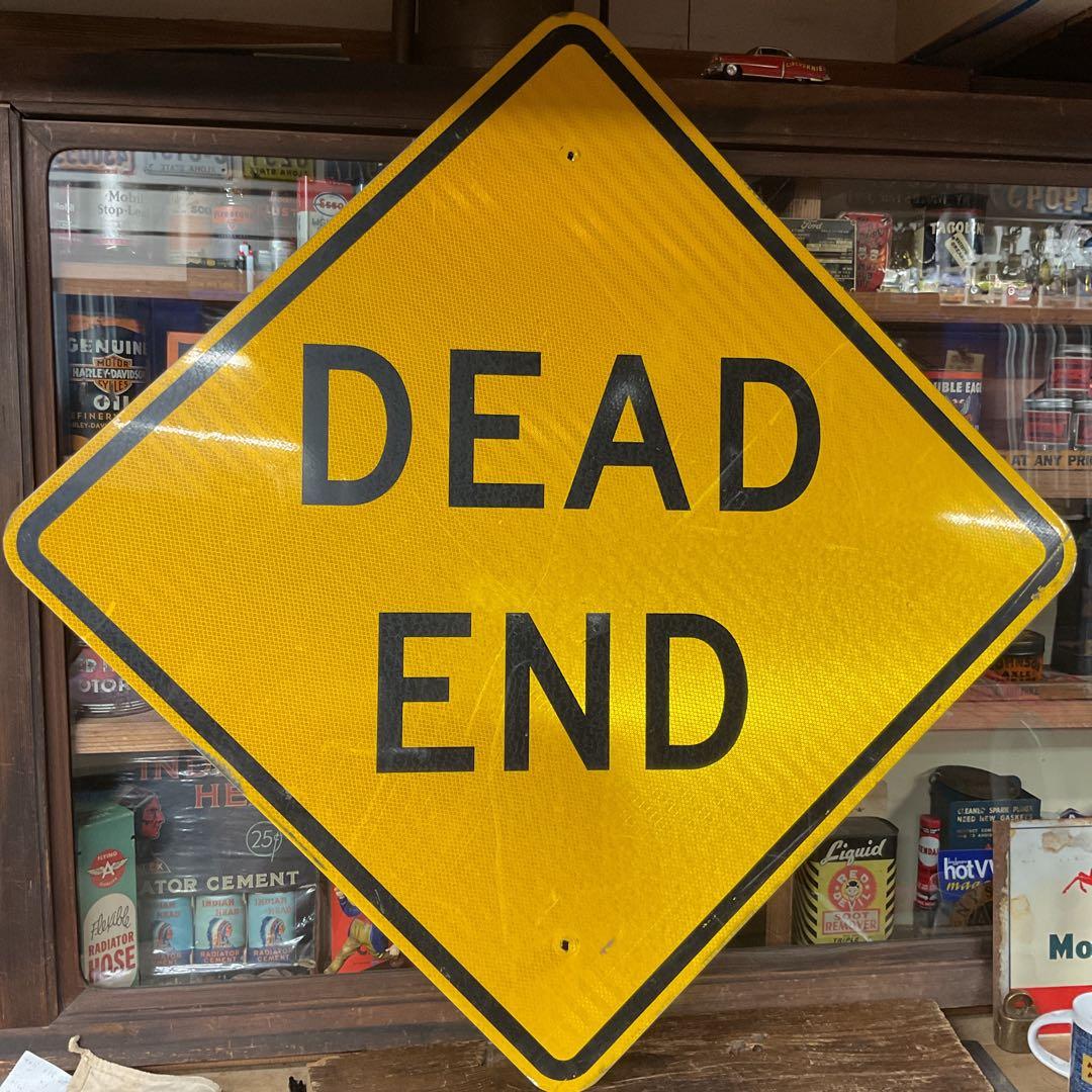 USAストリート看板　DEAD END