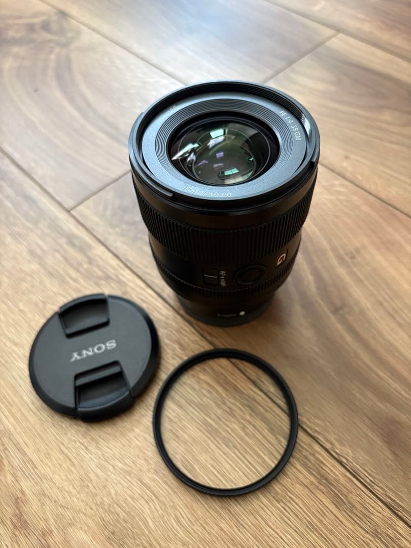 ちし【美品】SONY FE 35mm F1.4 GM レンズ