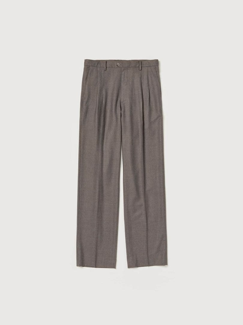 パンツ auralee super light wool two-tuck slacks