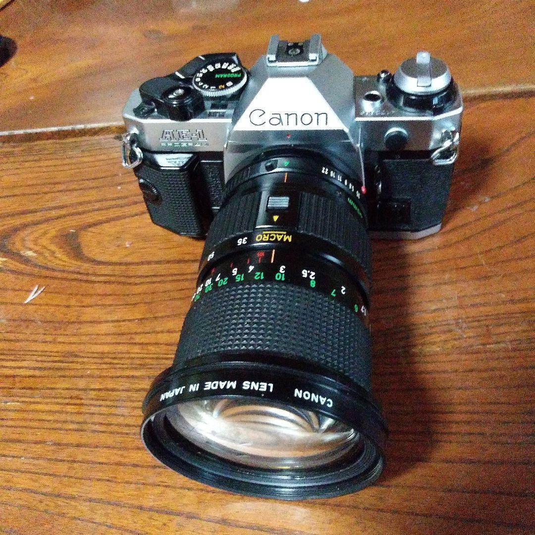 キャノン AE-1プログラム ズームレンズ付き ジャンク商品で