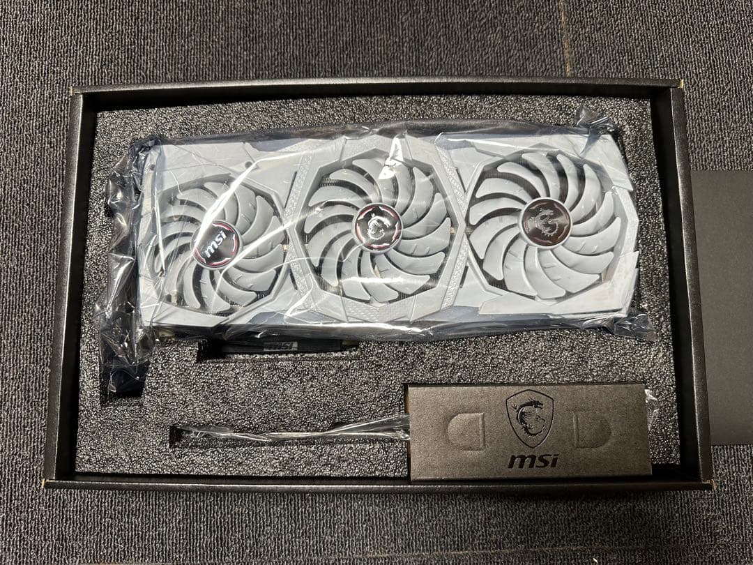 MSI RTX 2070 Super Gaming X Trio 白塗装　動作品