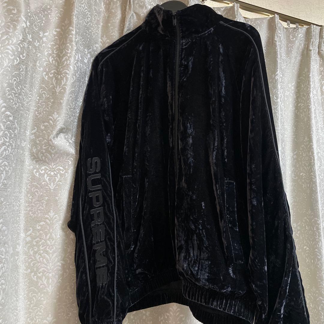 トップス Supreme Crushed Velvet Track Jacket 23AW