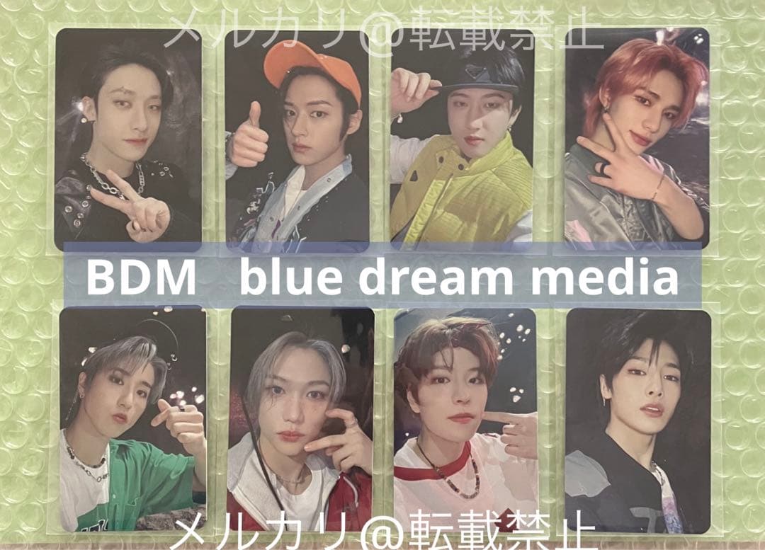 Stray Kidsスキズ 5star BDM 特典トレカ フォトカード 8枚