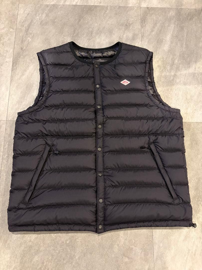 DANTON ダントン　ダウンベスト　CREWNECK インナーダウン
