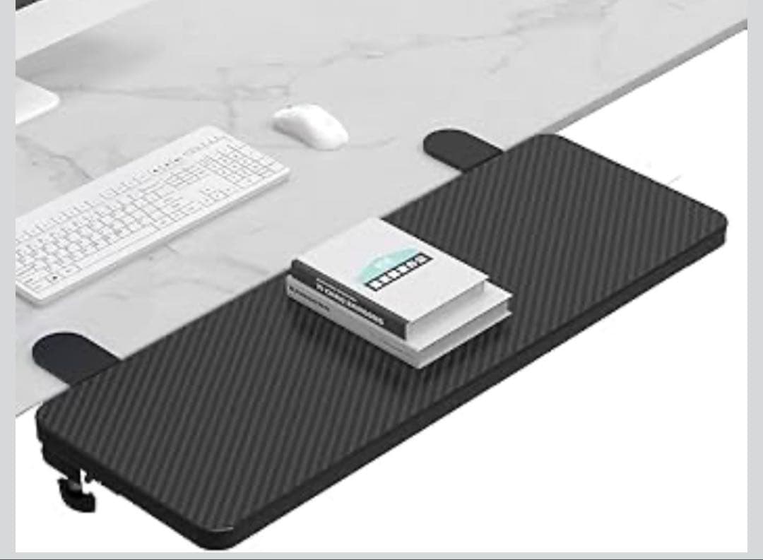 デスクエクステンダー 人間工学デスク拡張 80x24cm