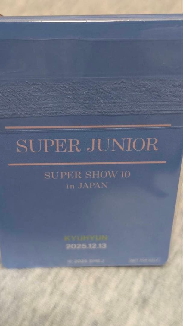 super junior ss10 プレミアムシート　アプグレ　トレカ　全員