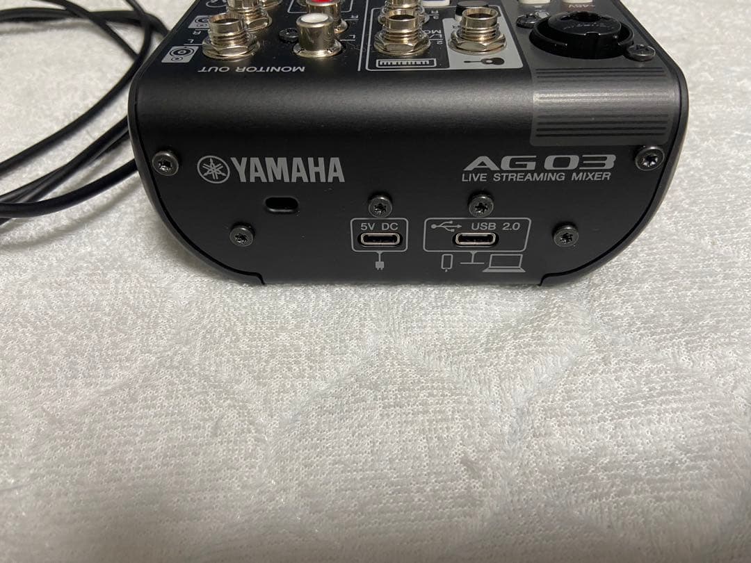 YAMAHA AG03 MK2 ブラック