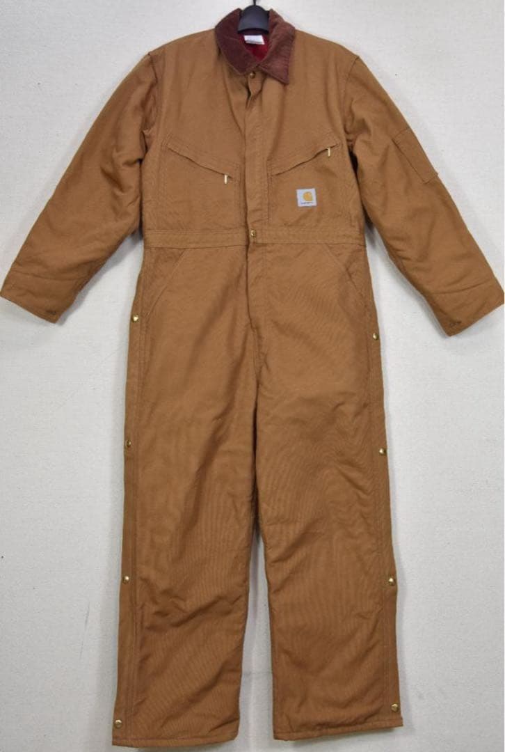 m*u様 Carhartt ライナー付ツナギ 美品 USA製 ツナギ オーバーオ