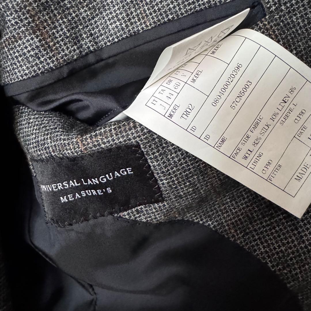 ユニバーサルランゲージ Vintage Canonico 3ピーススーツ