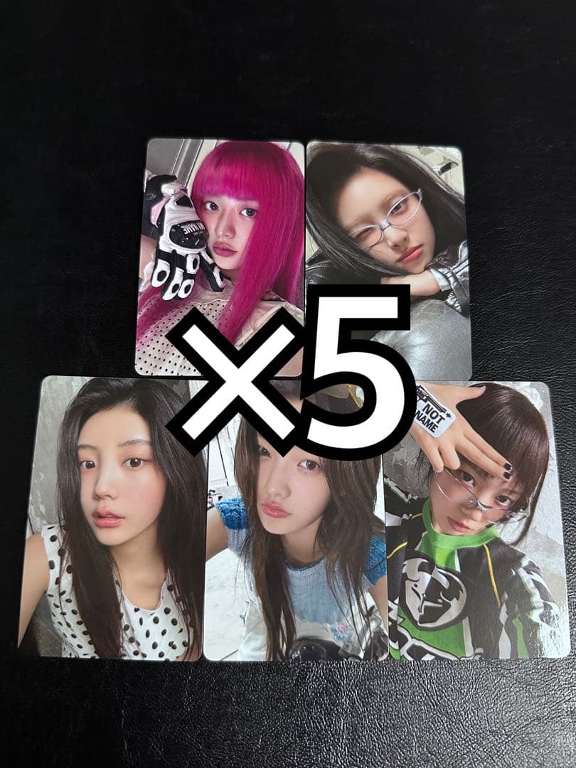 ILLIT NOT CUTE タワレコ ラキドロ トレカ 5種 コンプ ×5