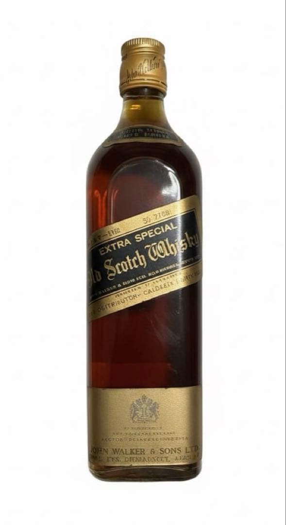 【未開栓・古酒】ジョニーウォーカー 黒ラベル 金キャップ