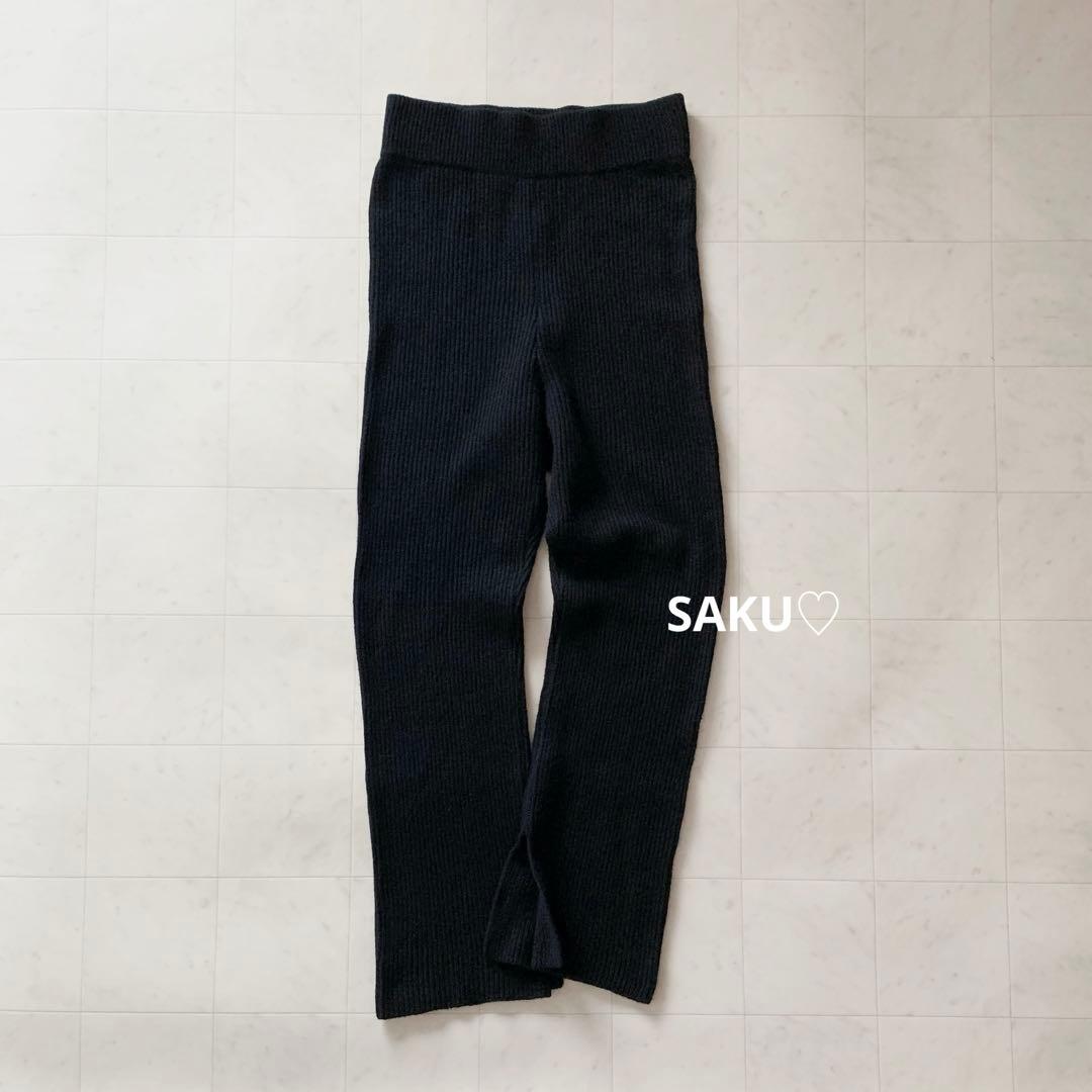 定価33000円 ドゥーズィエムクラス Attractive パンツ 38 黒