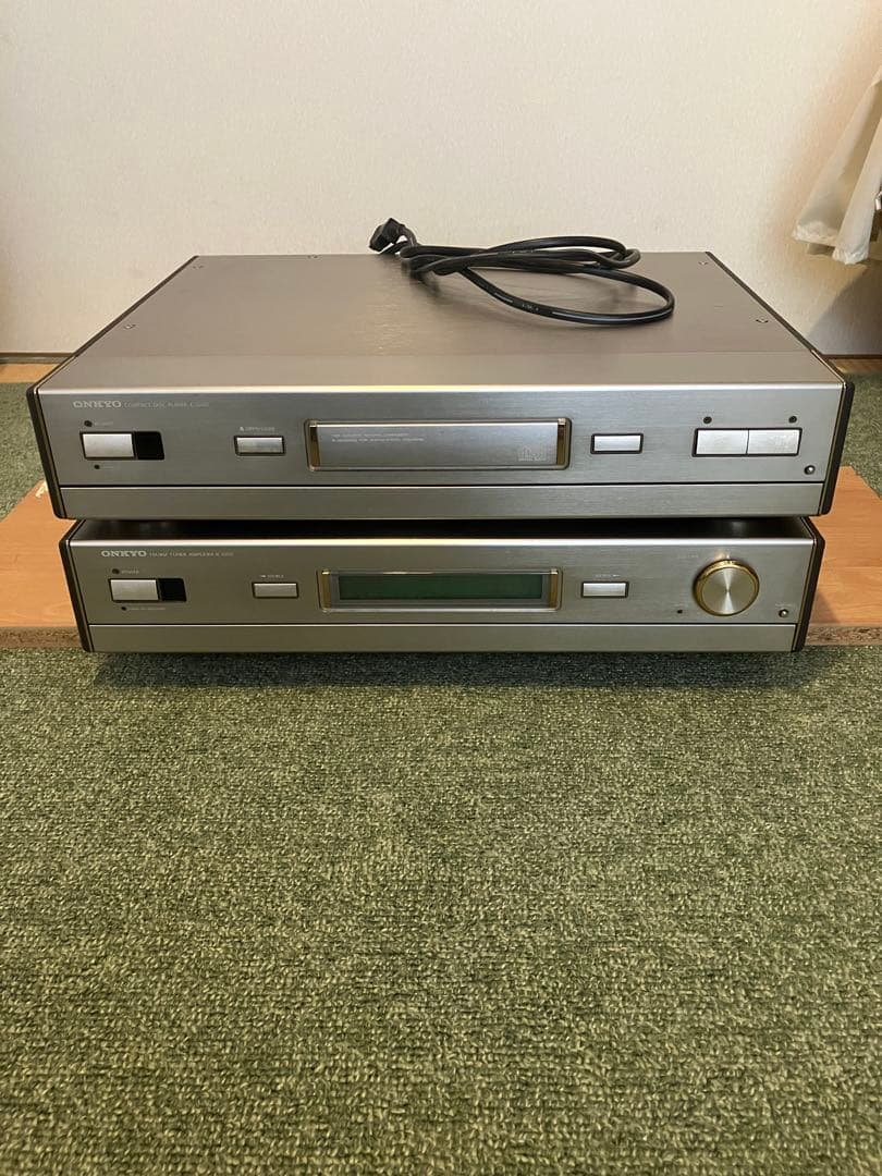 ONKYO C-1000 R-1000 アンプ　CDセット