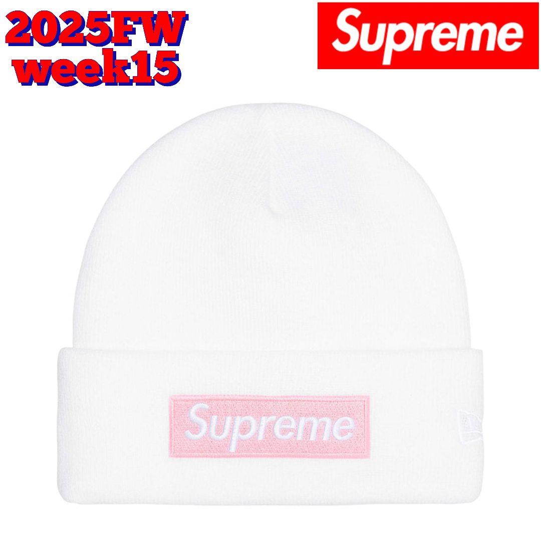 Supreme New Era Box Logo Beanie 25FW ⑥