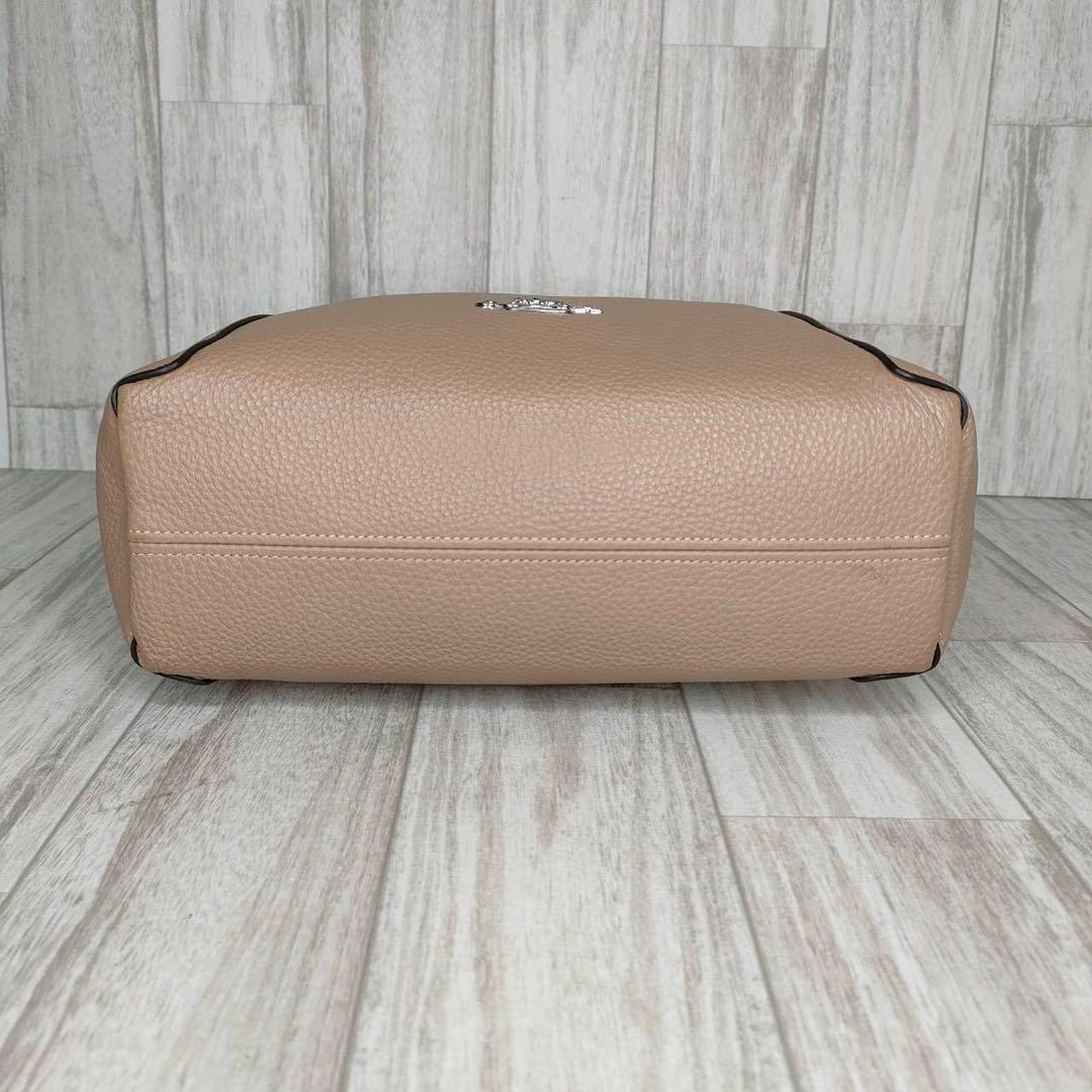 55 COACH コーチ　レザー　2WAY ハンドバッグ　ショルダーバッグ