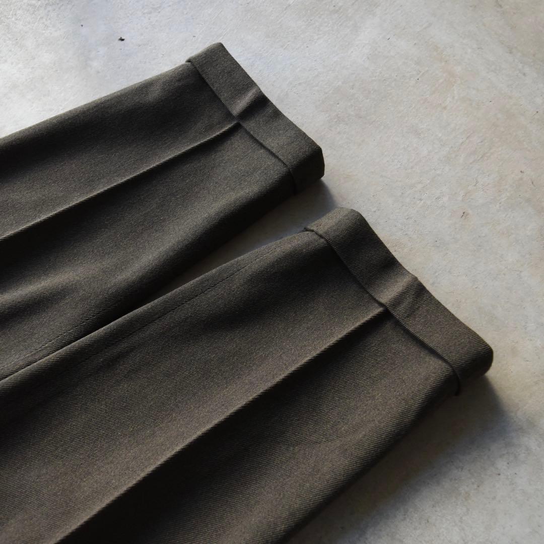 90s ラルフローレン ツータックスラックス ポロチノ ブラウン W36 L30