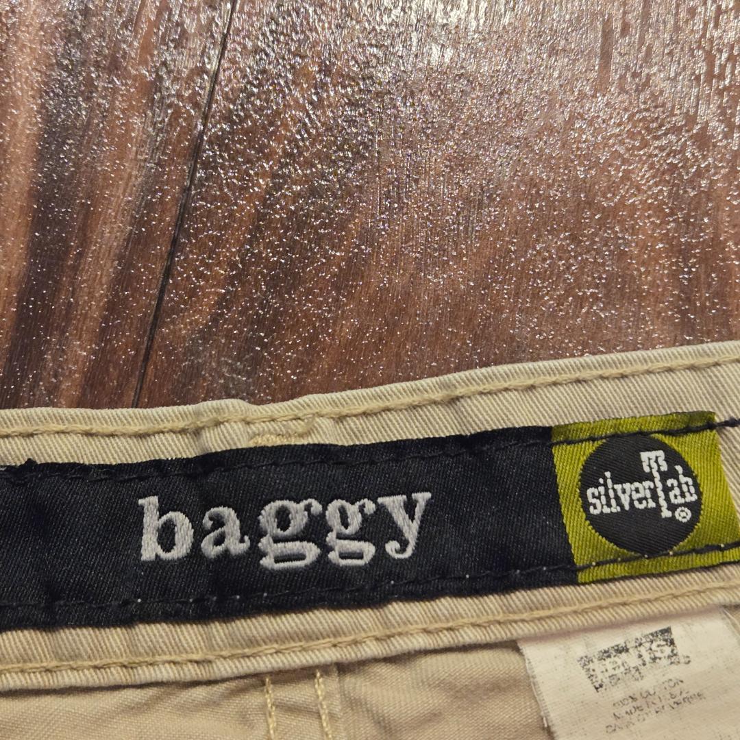 3*0様 希少 90s Levi’s SilverTab BAGGY Khaki