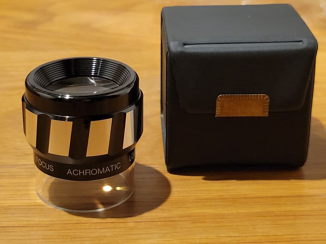 プロ用 美品 ハクバ hakuba lupe 10倍 高級ルーペ 生産終了品