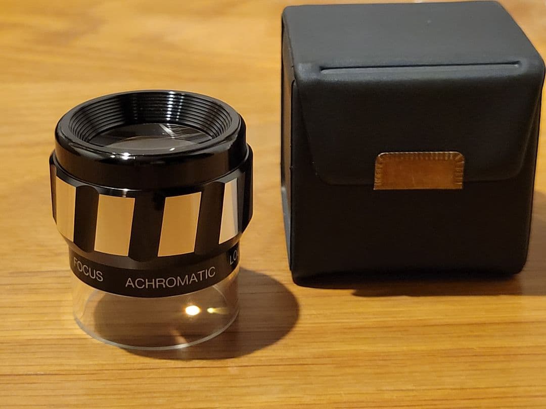 プロ用 美品 ハクバ hakuba lupe 10倍 高級ルーペ 生産終了品