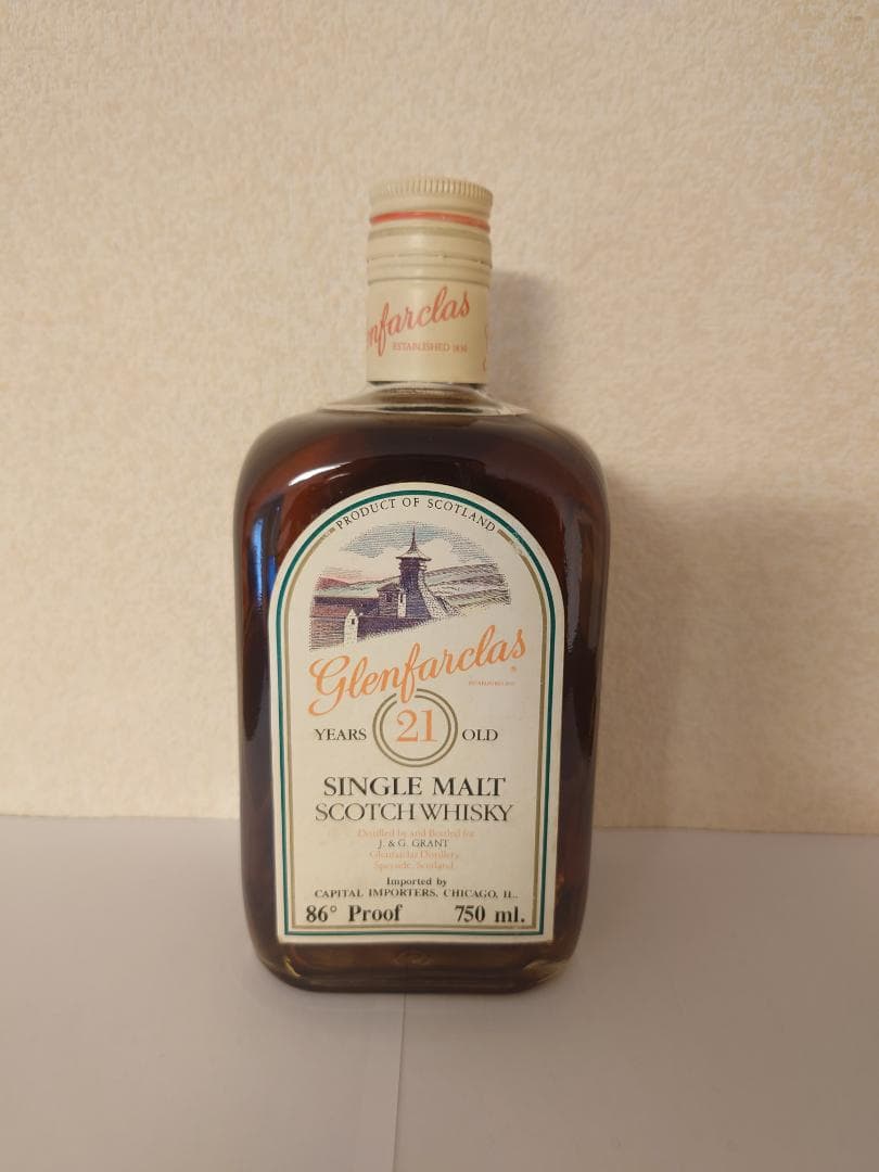 グレンファークラス 21年 【1980年代流通品】