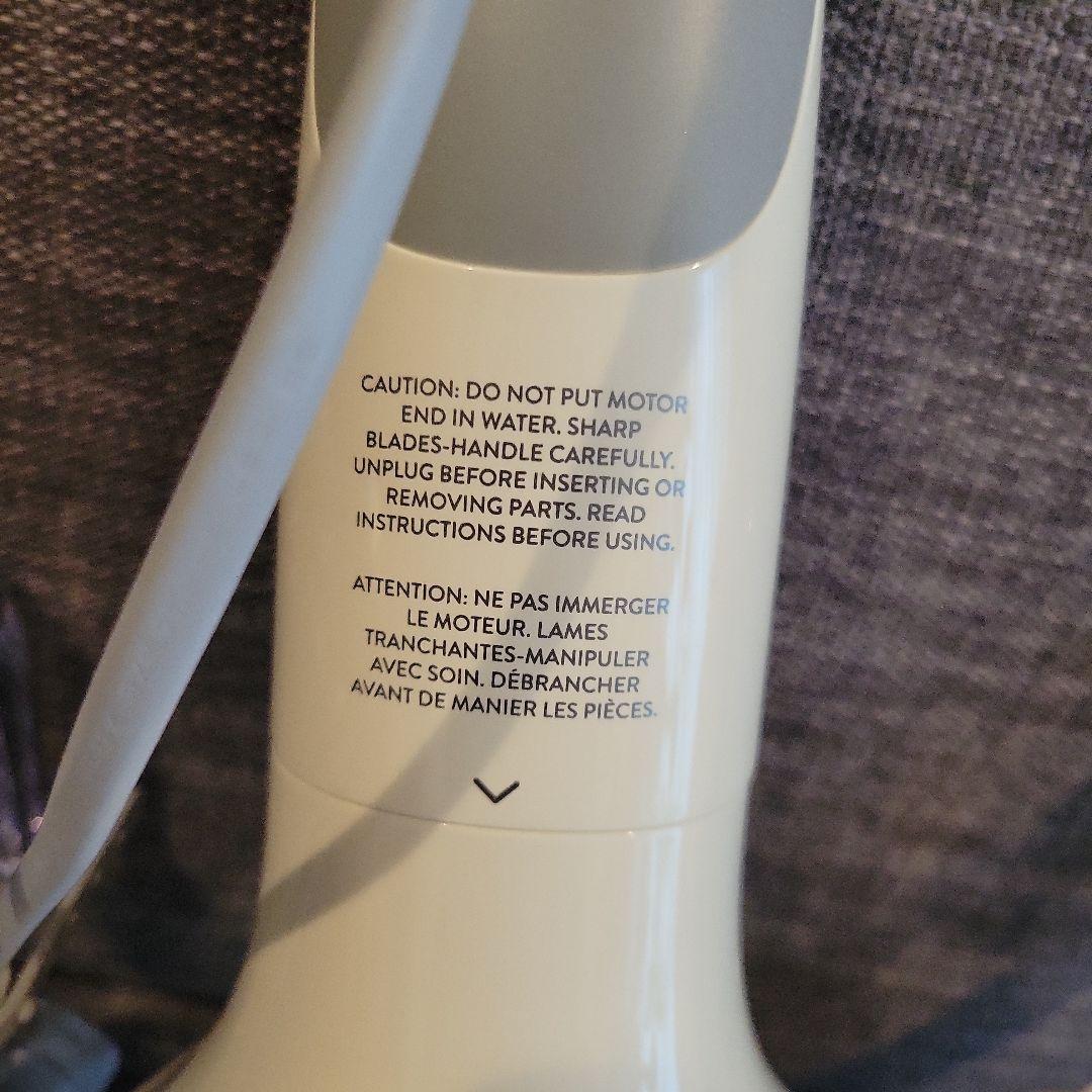 破格！　SMEG スメッグ　クリーム　ホワイト　ブレンダー　マッシャー