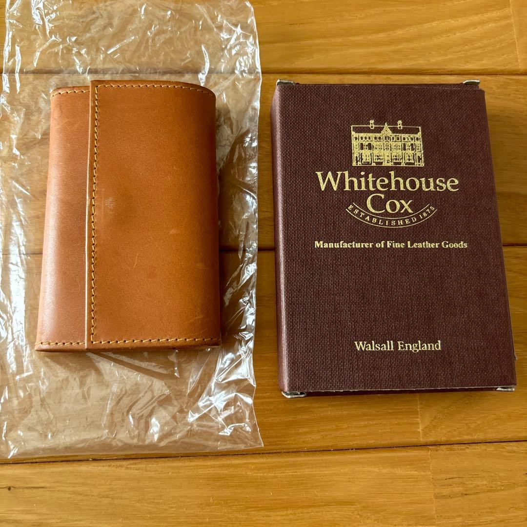ホワイトハウスコックス　キーケース　新品未使用　イギリス製　ブライドルレザー