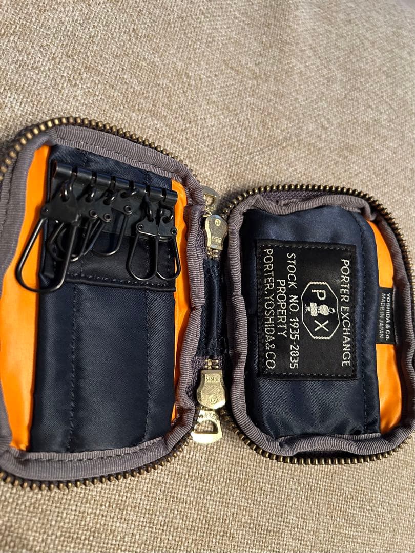 PORTER / PX TANKER KEY PACK ネイビー