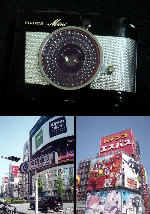 撮影可 フジカ ミニ フジカミニ fujica mini フィルム ハーフカメラ