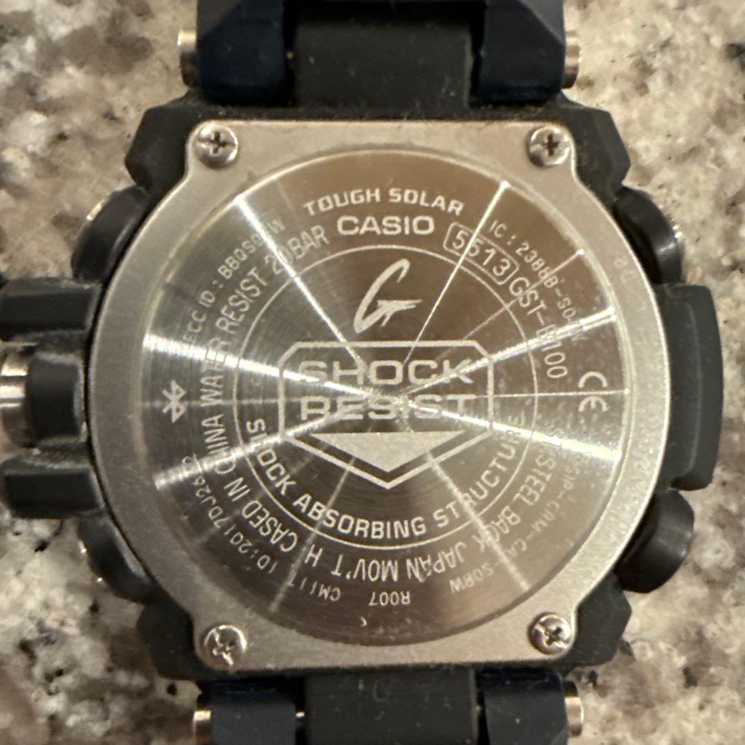 G-SHOCK Tough Solar 腕時計 ブラック/ローズゴールド