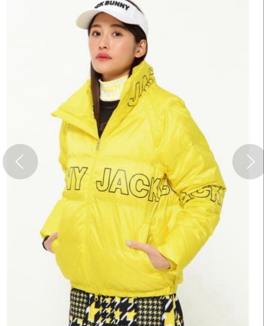 【新品】ジャックバニー　2WAY マジックダウン レディースL ダウンベスト