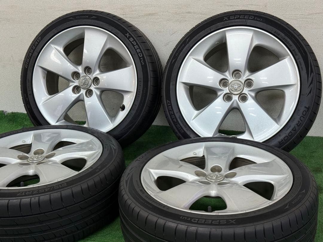 トヨタ プリウス30 純正 17インチ ホイール/タイヤ プリウス50