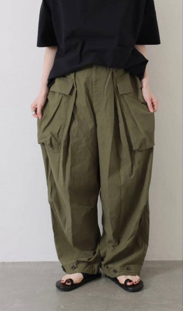 journal standard luxe ミリタリークロス カーゴパンツ