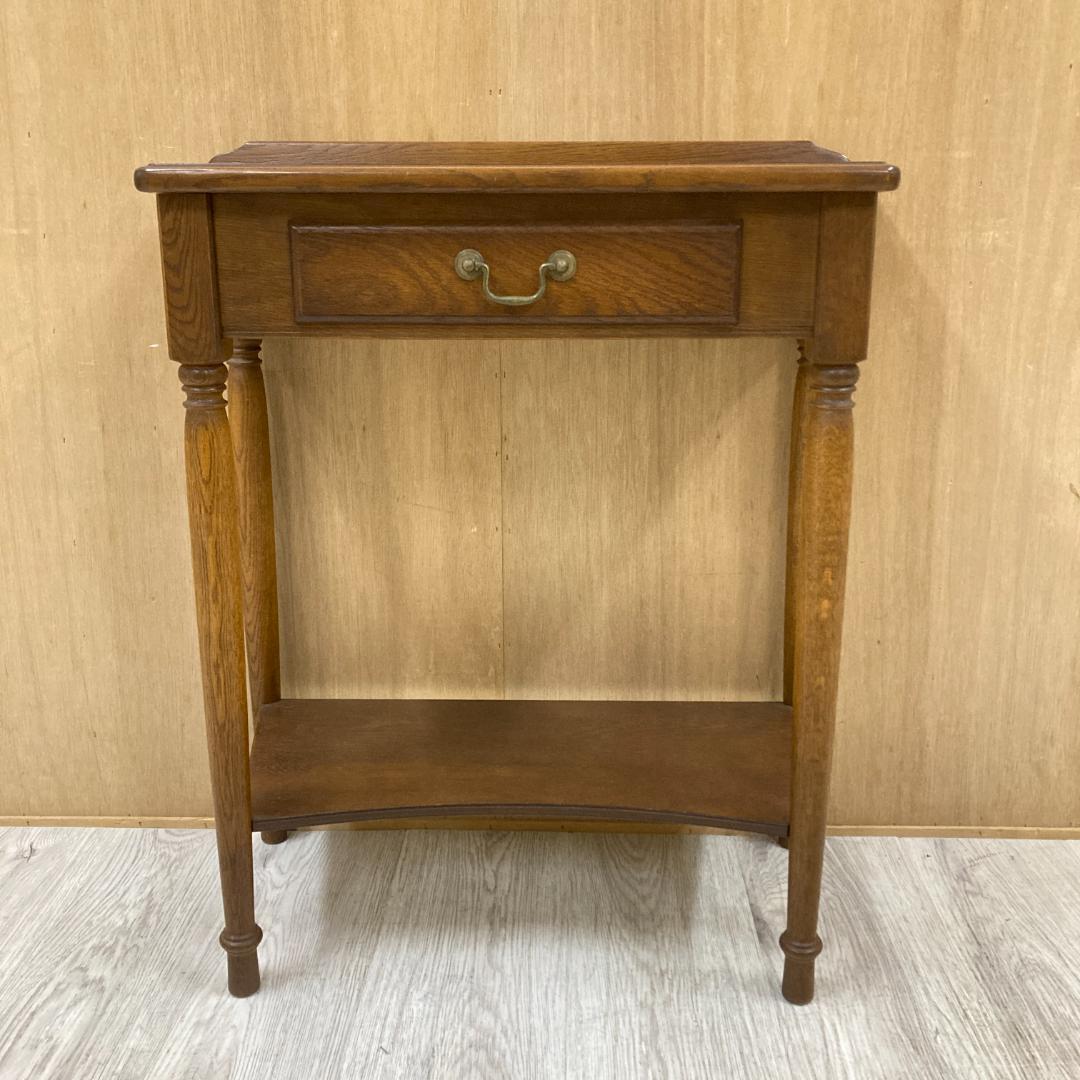 【飛騨産業】キツツキ　コンソールテーブル　サイドテーブル　花台　サイドボード