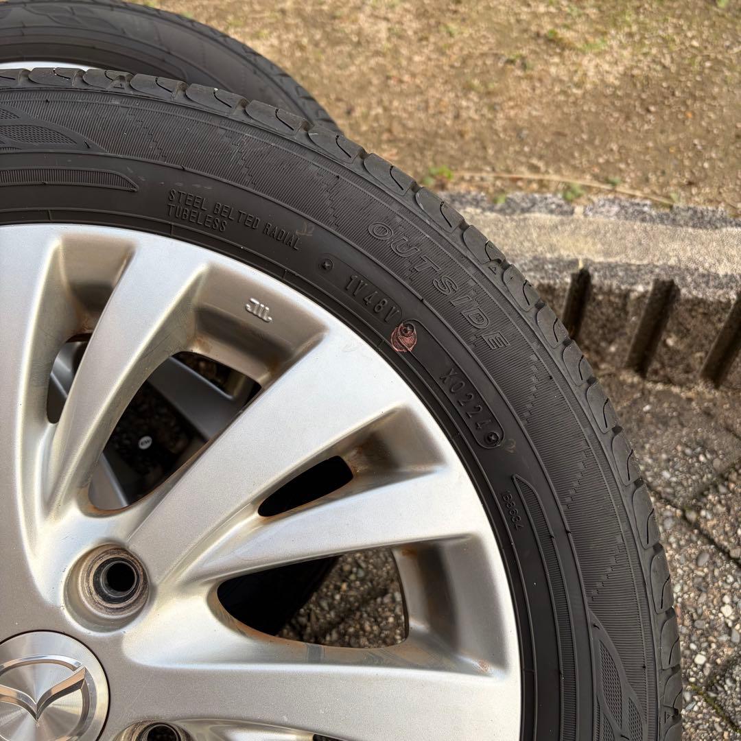 2024年製 DUNLOP 155/65 R14 14インチタイヤホイールセット