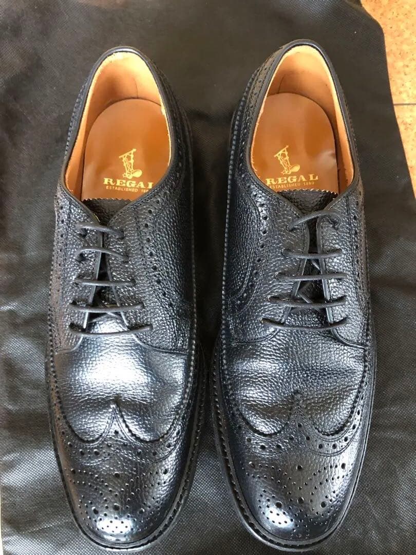 REGAL ブラック 2585 旧タグ26.5cmEE