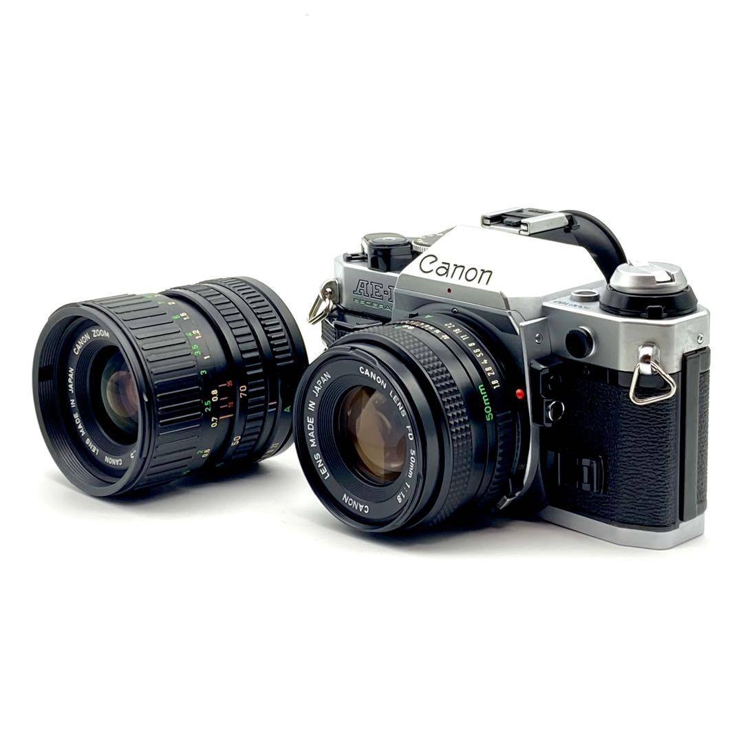【期間限定価格1/5まで】Canon AE-1Program＋レンズ2本セット