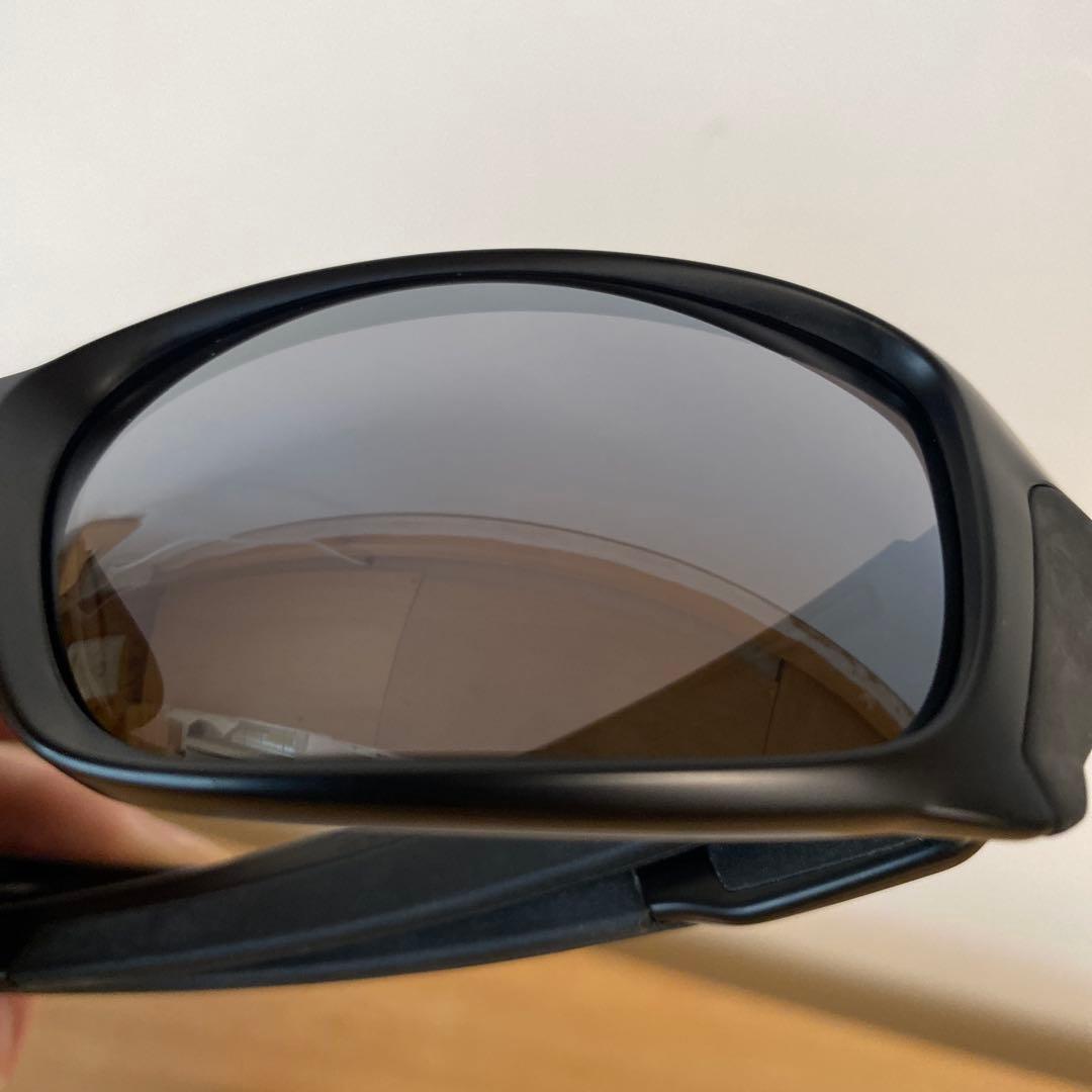 Oakley オークリー　ストレートリンク　ブラック偏光ミラーUSA製サングラス