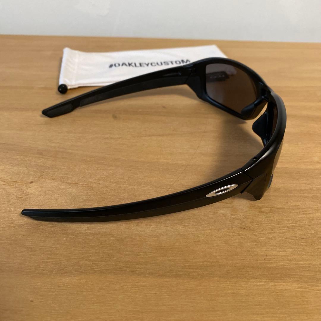 Oakley オークリー　ストレートリンク　ブラック偏光ミラーUSA製サングラス