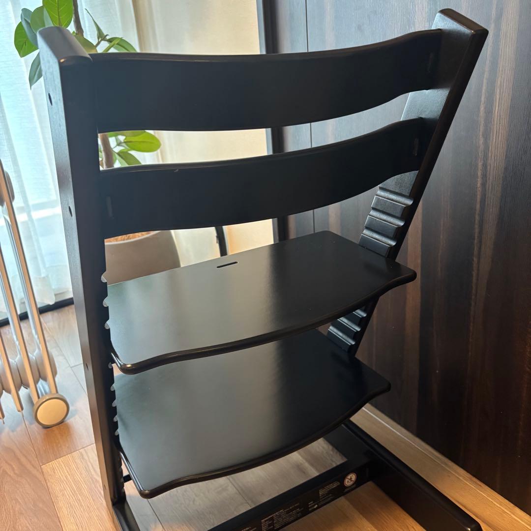 【美品】STOKKE（ストッケ）トリップトラップ ブラック