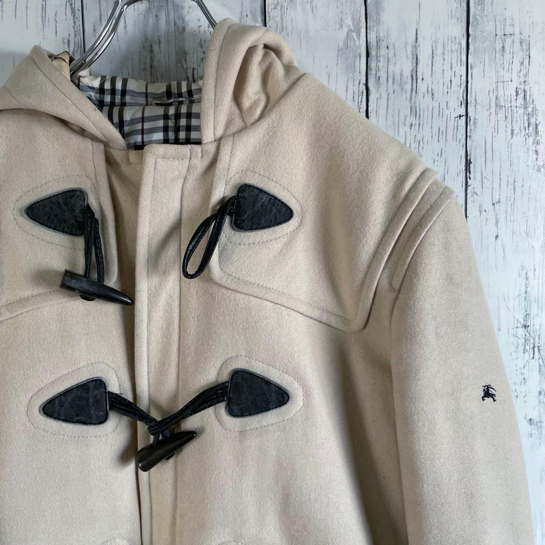 Burberry Black Label ダッフルコート　Lサイズ　チェック柄