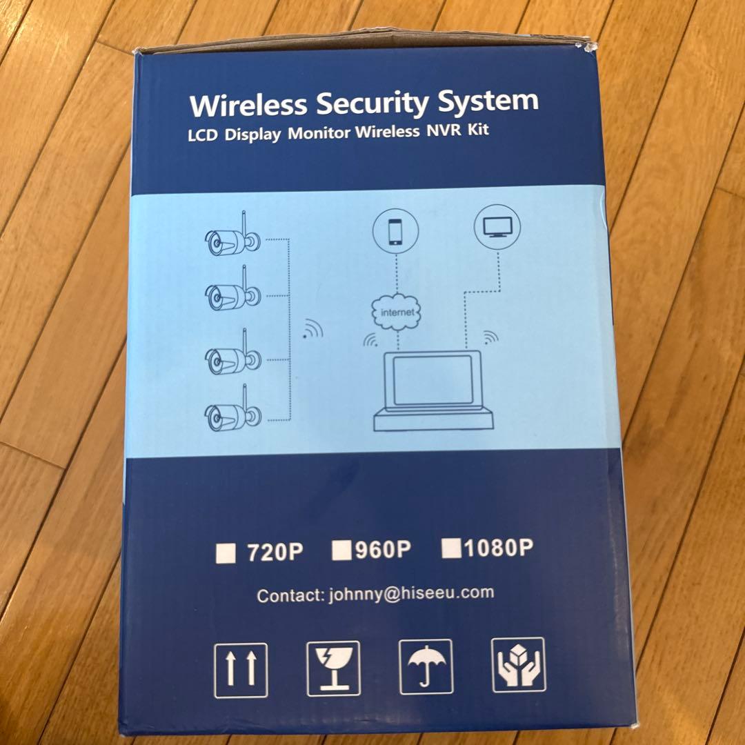 Hiseeu Wireless NVR Kit 4カメラ付き