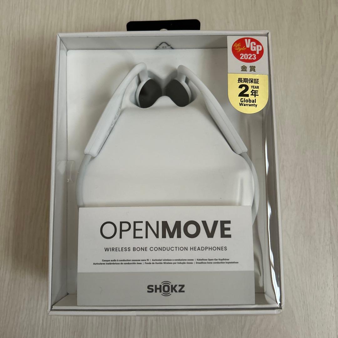 【新品未開封】SHOKZ OPENMOVE ワイヤレス骨伝導ヘッドフォン