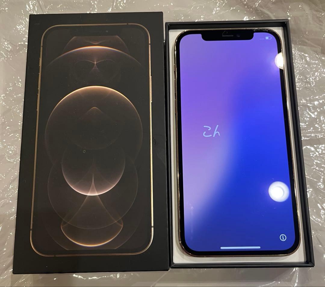 iPhone 12 pro ゴールド 512 GB SIMフリー