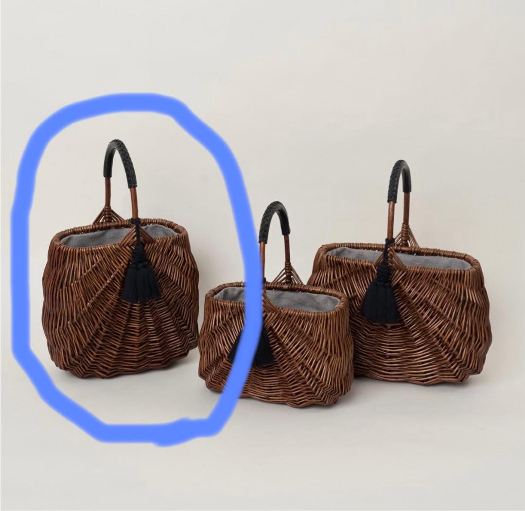 PaleJute ペールジュート weekend basket カゴバッグラージ