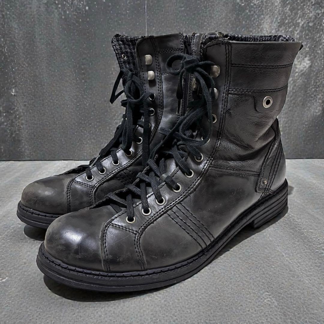 靴 00s archive engineer boots grunge y2k 42