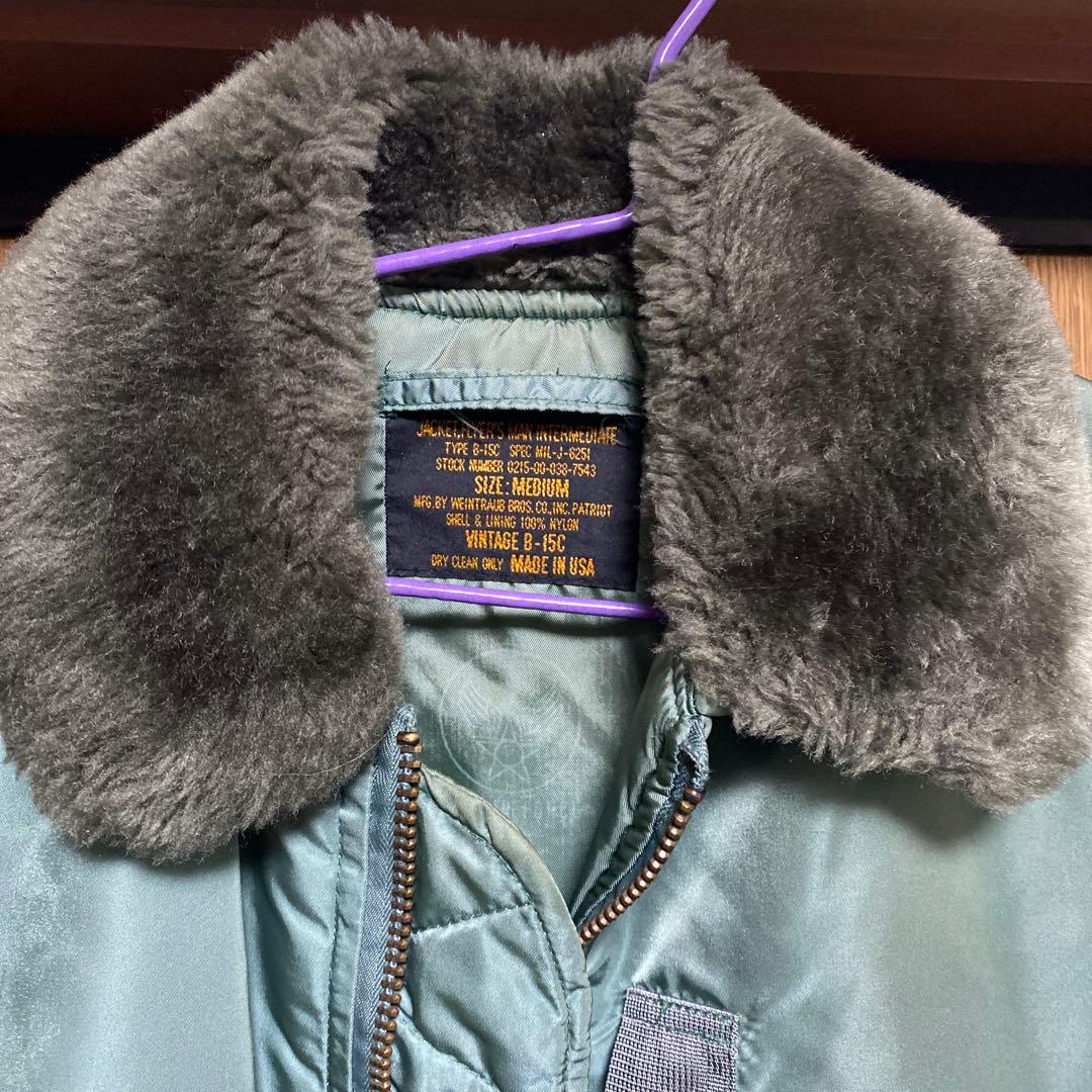 フライトジャケットweintraub bros B−15C Mサイズ