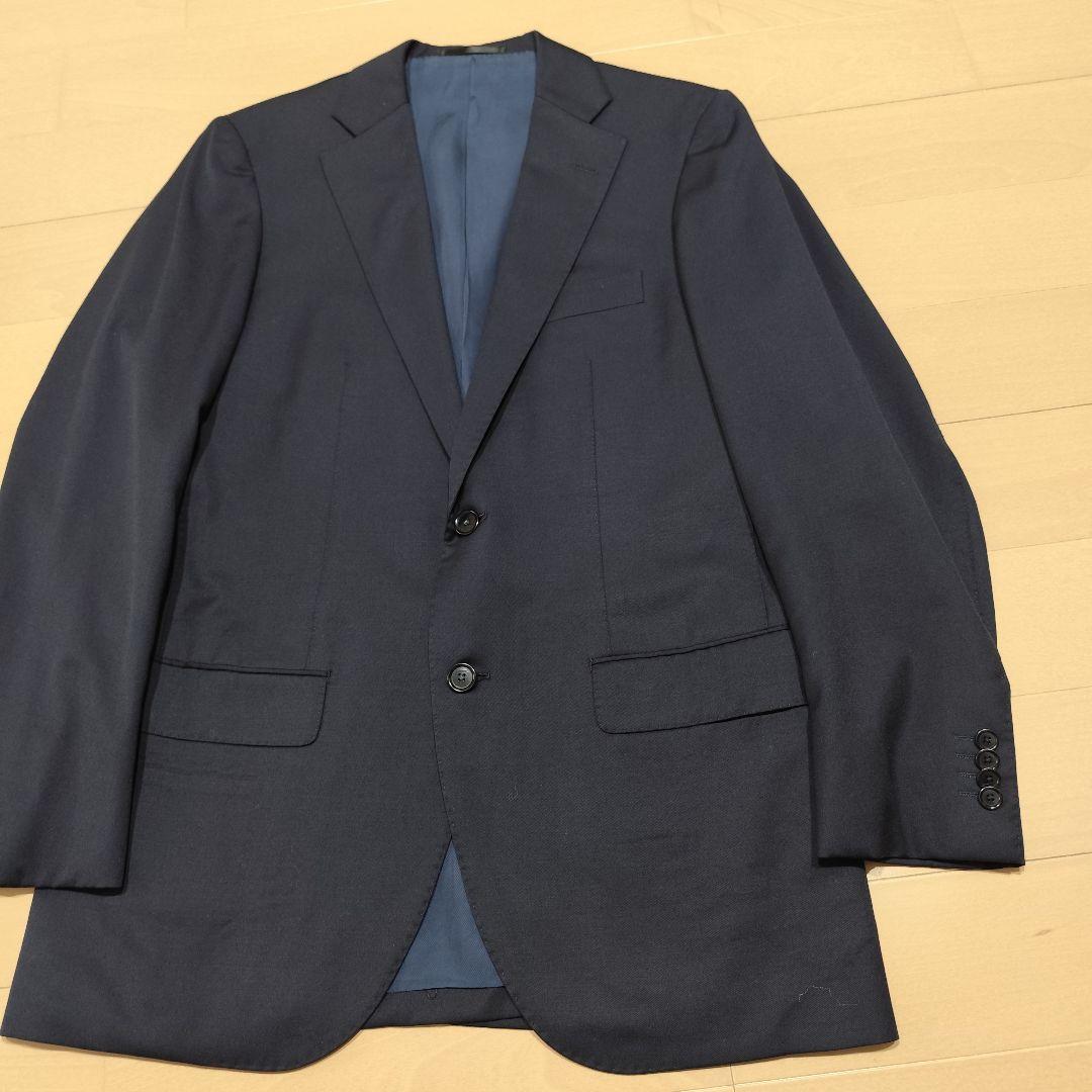 美品 トゥモローランド ピルグリム×ゼニア セットアップ 大きいサイズ 紺 50