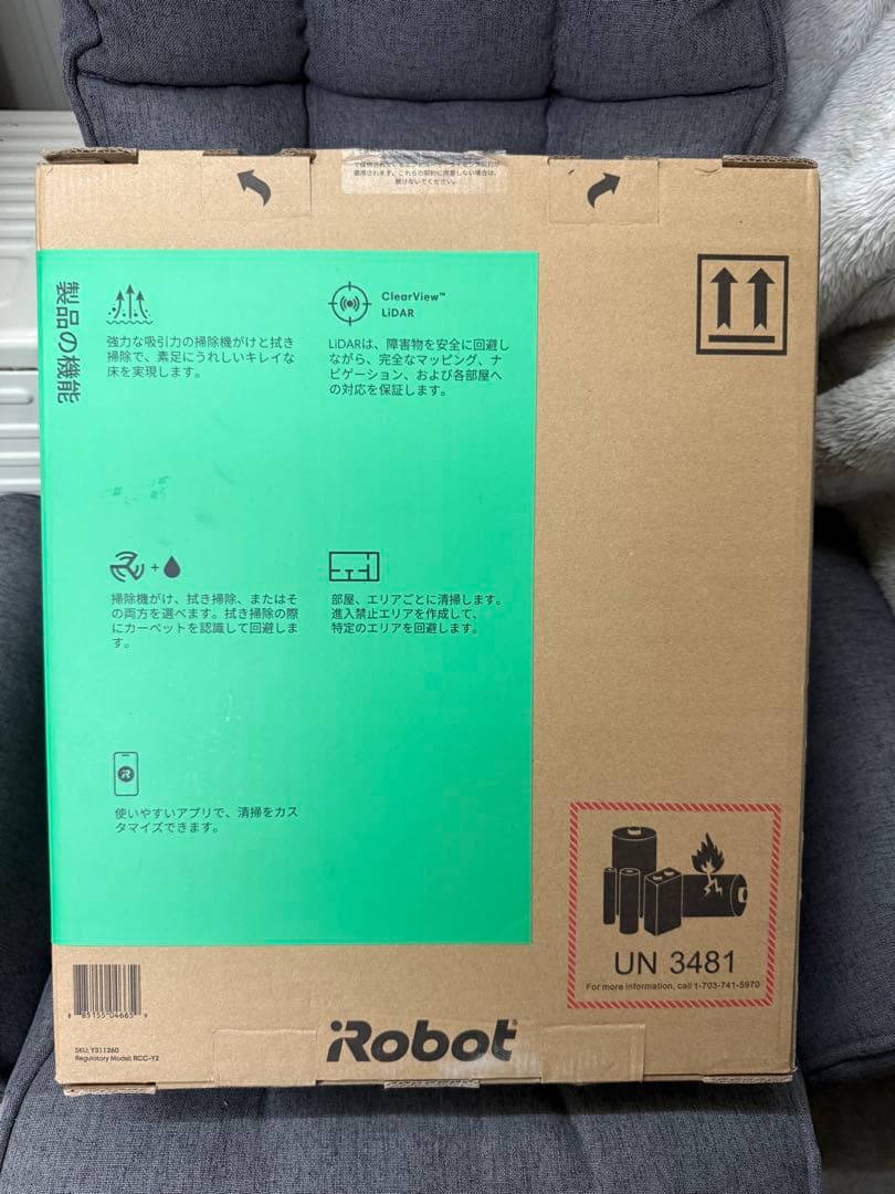 Robot Roomba 105 Combo ロボット掃除機（LiDAR搭載