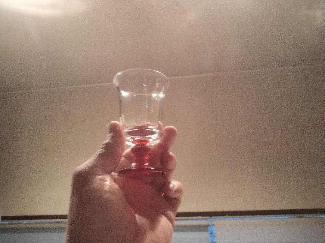 倉敷ガラス　名工　小谷眞三 リキュールグラス3個とカラー写真集